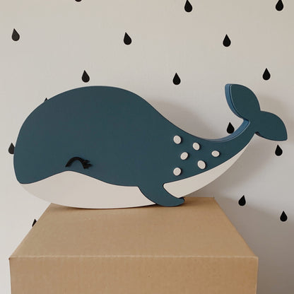 Applique murale veilleuse Jolie Baleine