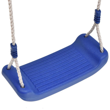 Double wooden swing