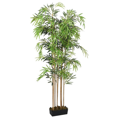Planta de panela de bambu artificial 1095 folhas 150cm