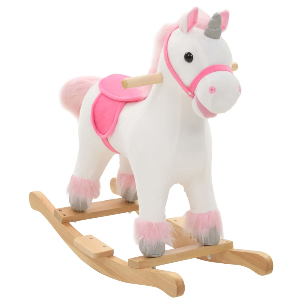 Slug Licker plush 65x32x58 cm white and pink