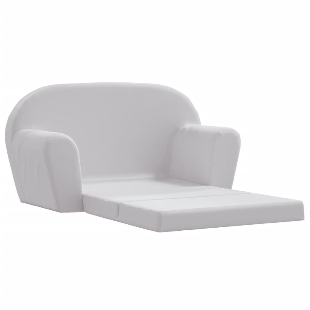 Canapé lit pliable pour enfants Gris