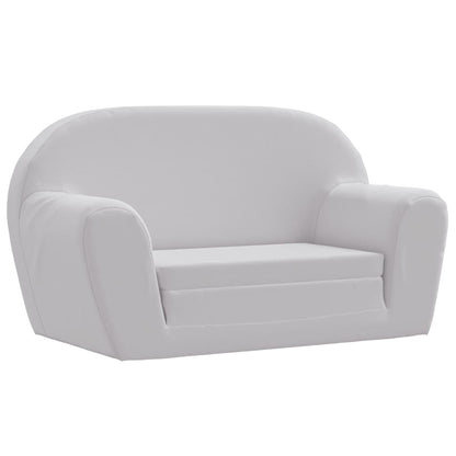 Canapé lit pliable pour enfants Gris