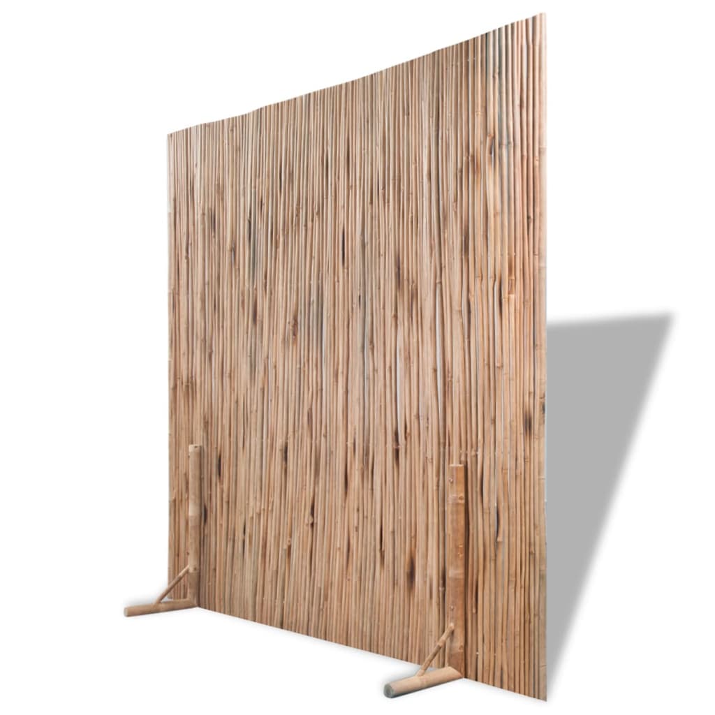 Fence de partição interna e externa de bambu 180x170cm
