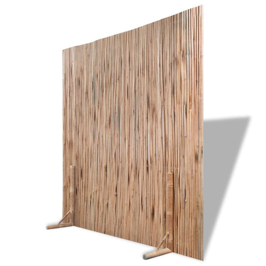 Clôture cloison d'intérieur et extérieur en Bambou 180x170cm