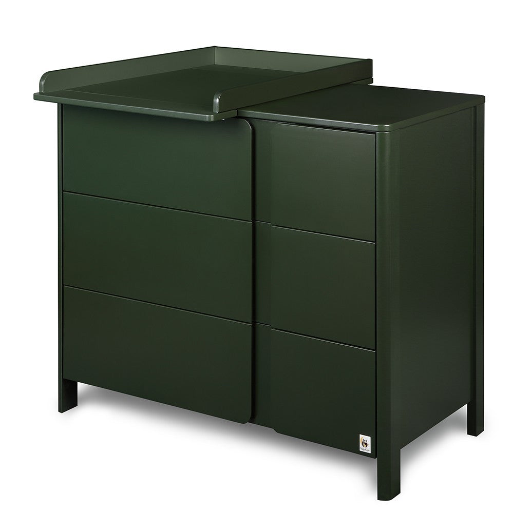Commode à langer YAPPY Classic Olive