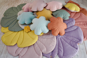 Flor "Fresh Mint" Velvet Carpet