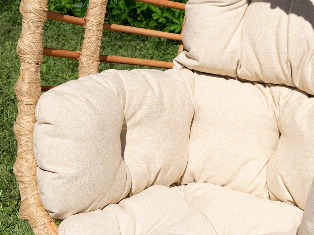 Fauteuil Cocooning de jardin en bois de saule LAURA