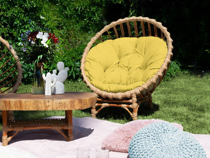 Fauteuil rond de jardin en bois de saule CLER