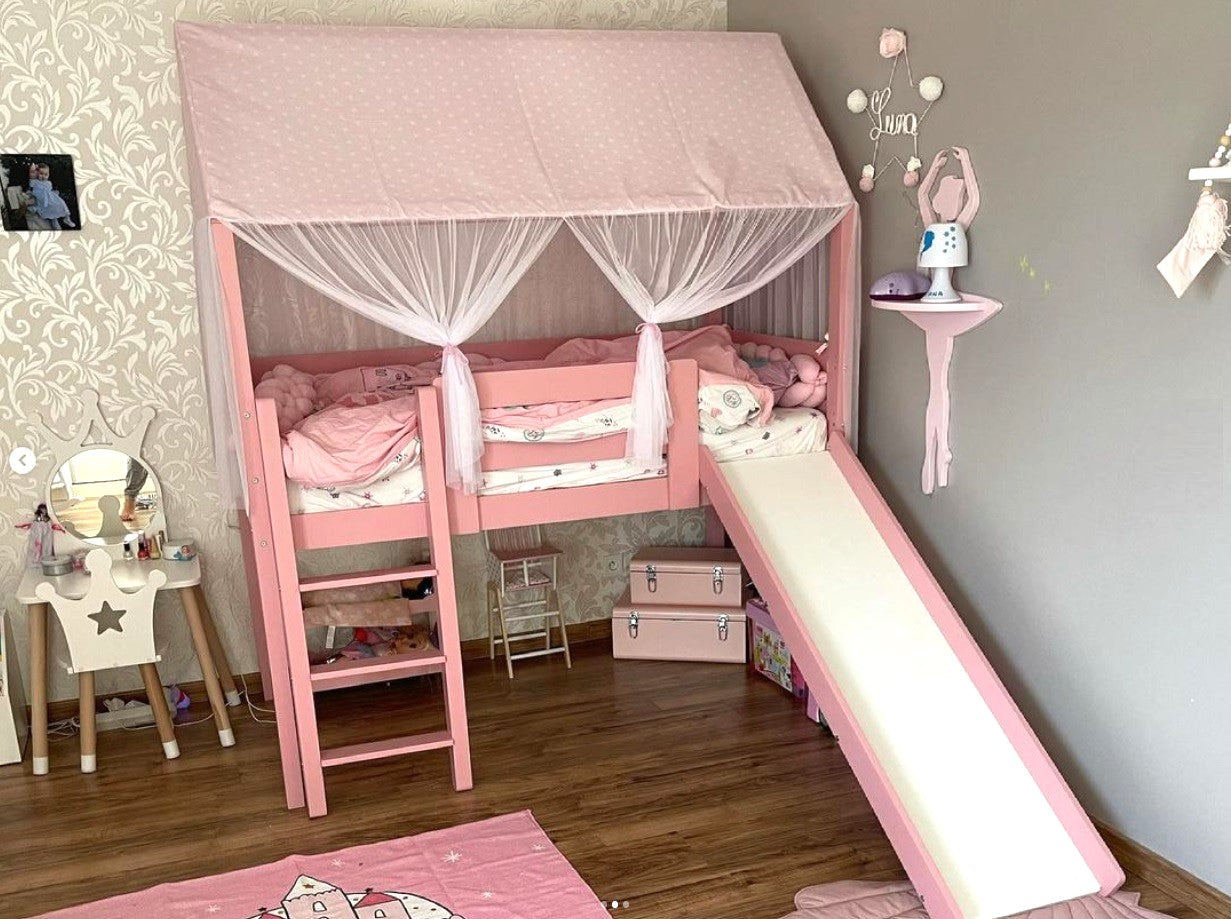 Mia Toboggan Cabin Bed 