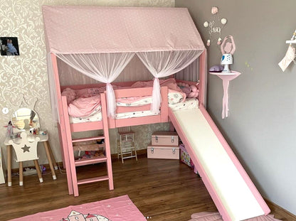 Mia Toboggan Cabin Bed 