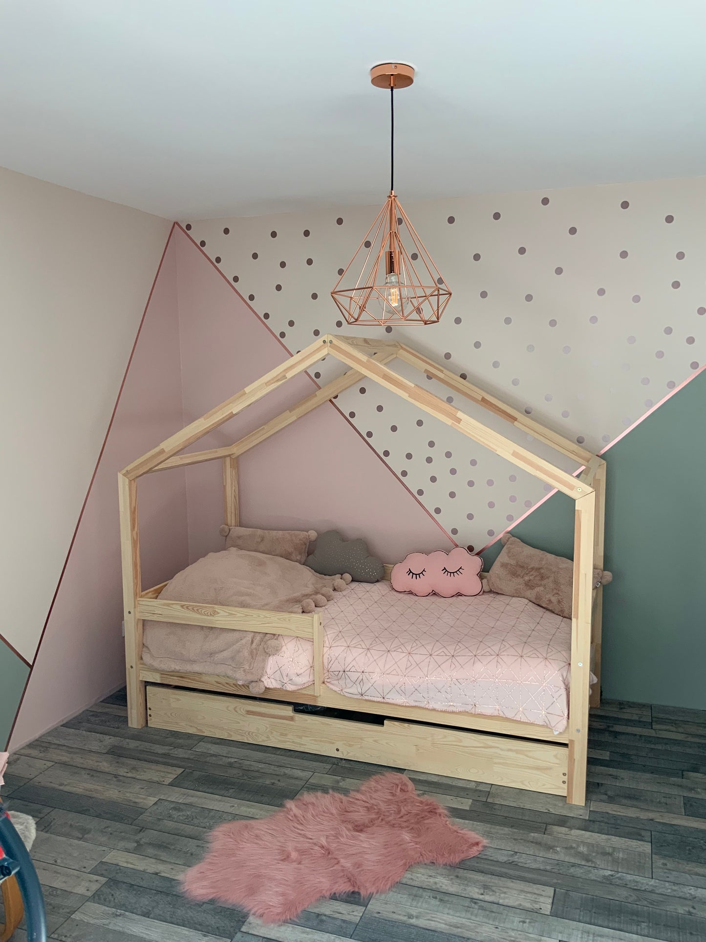 Mila RM Hochbett mit Schublade