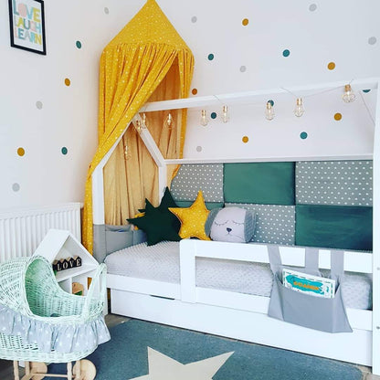 Letto di cabina Mia con cassetto a colori