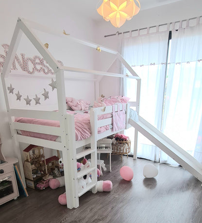 Mia Toboggan Cabin Bed 