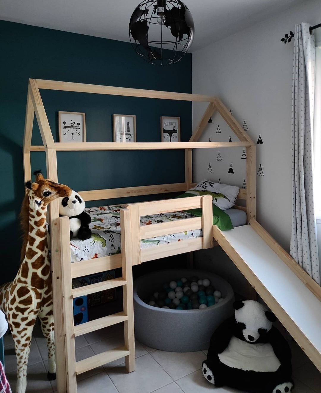 MIA TOBOGGAN Cabin Bed