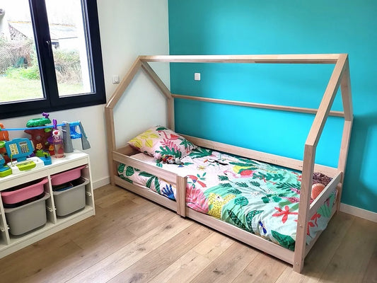 Mia cabin bed in beech wood