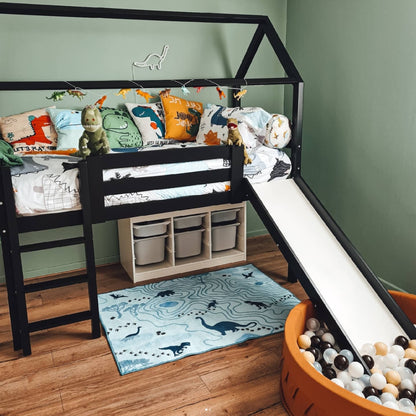 Mia Toboggan Cabin Bed 