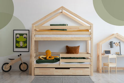 Option Safety barriers for lower bed bunk beds Adeko Kids