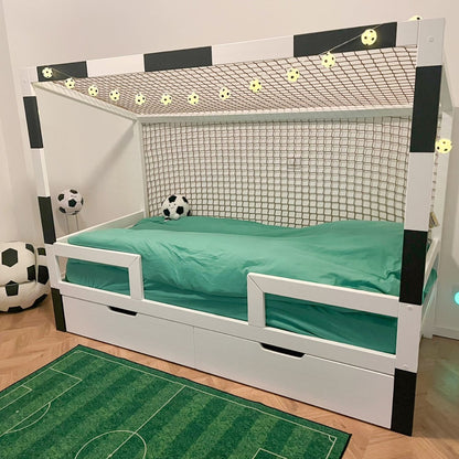 Lit enfant Cage de Football avec tiroir