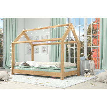 Mia cabin bed in beech wood