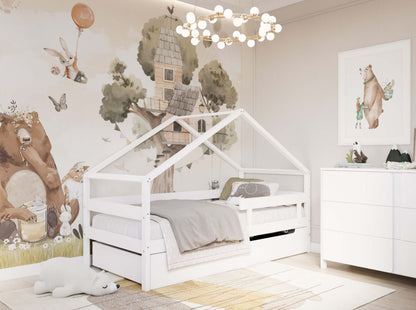 Lit cabane enfant YAPPY HYTTE différents coloris