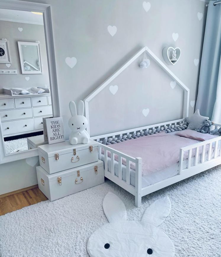Cama de cabaña letika