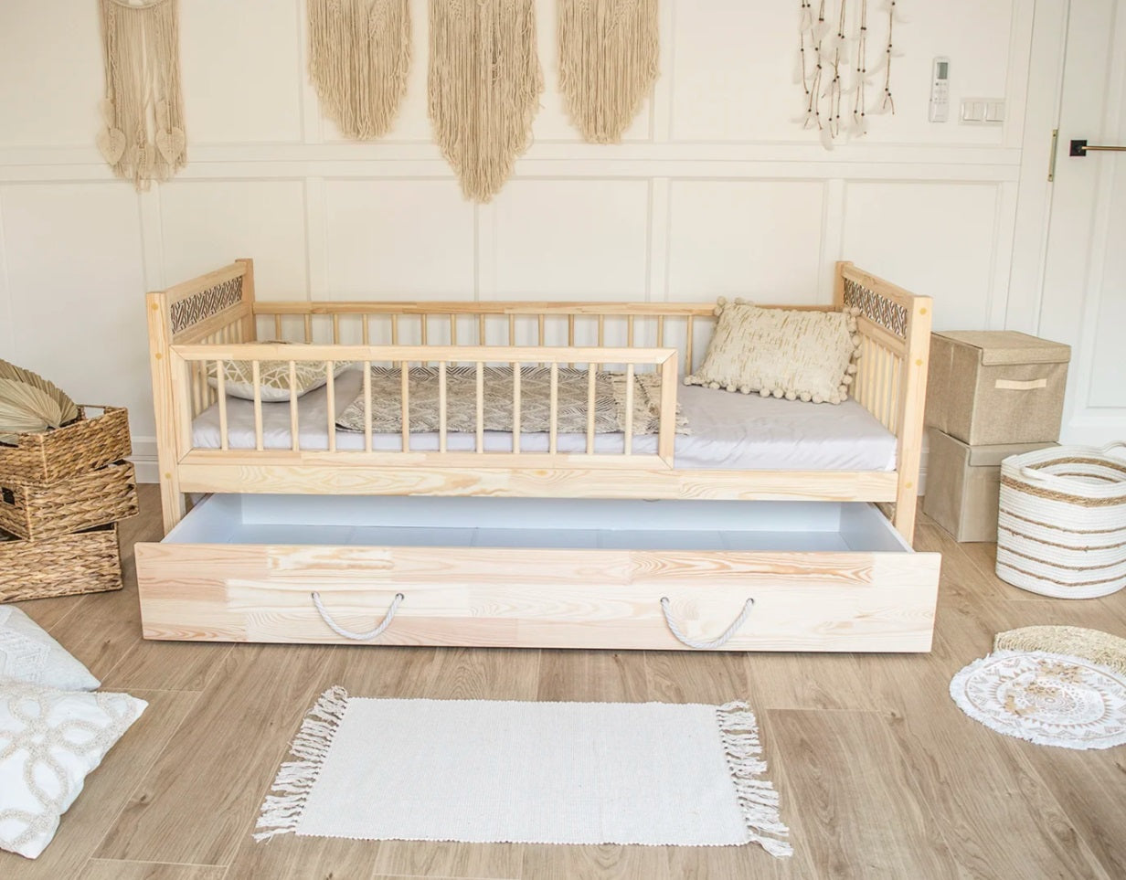 Lit enfant BOHO II avec tiroir à personnaliser