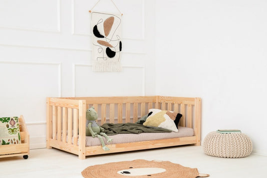 Children's bed with high bars CPP