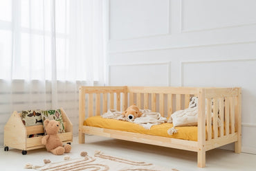 Children's bed with high bars CPP