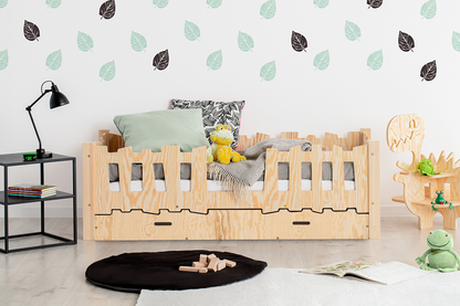Pikko -Kinderbett mit Schublade