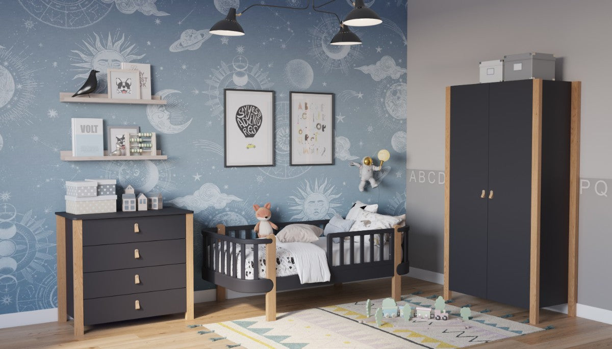 Yappy -Kinderbett verschiedene Farben