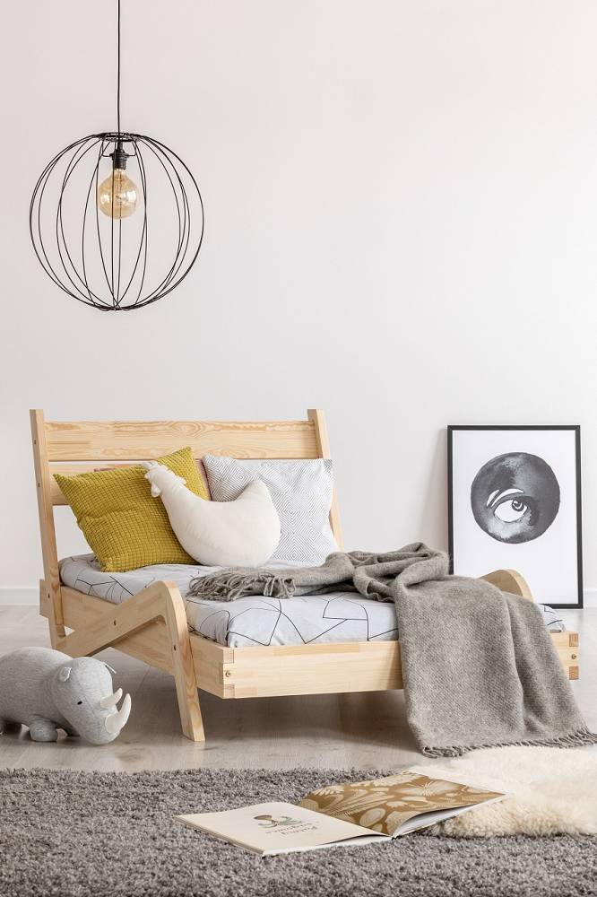 Cama infantil em zigue -zague