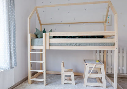 Kit pour rehausser un lit Cabane Mia Mezzanine hauteur 55 ou 70cm en hauteur 90cm ou 100cm