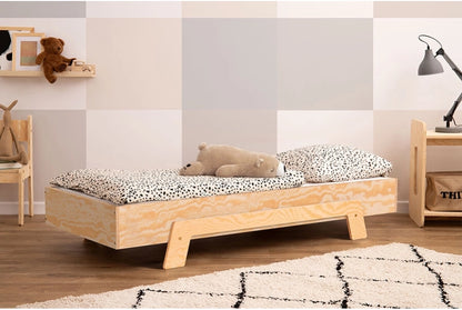 Letto per bambini puzzle naturale