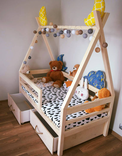 Harry Tipee Bett mit Schublade