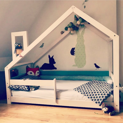 Mila DMS Hut Bed com barreiras