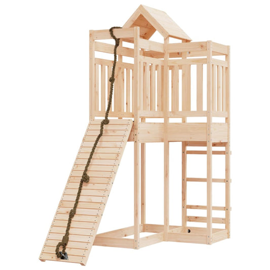 Playhouse Structure de jeu Maisonnette d'escalade