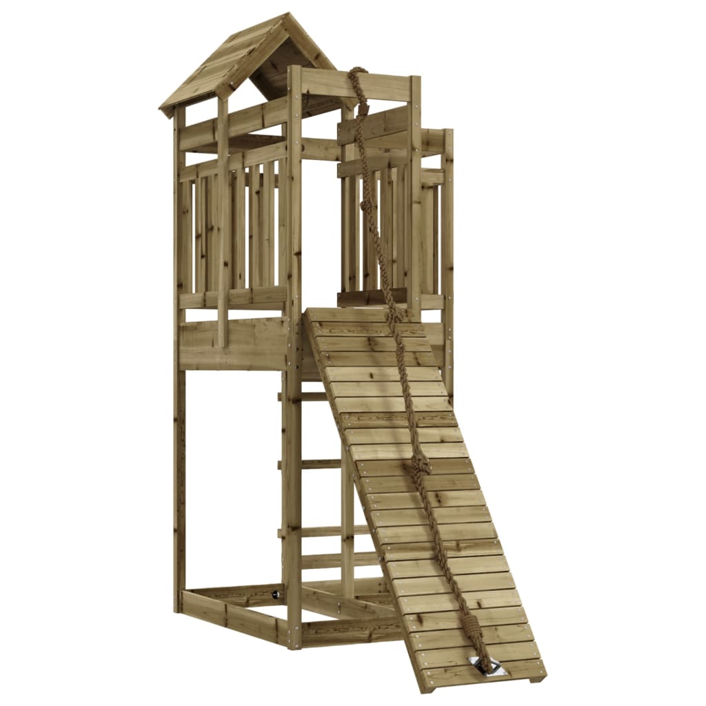 Playhouse Structure de jeu Maisonnette d'escalade