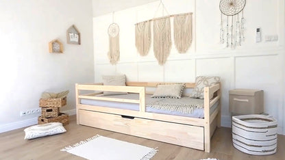 Alma children's bed with drawers