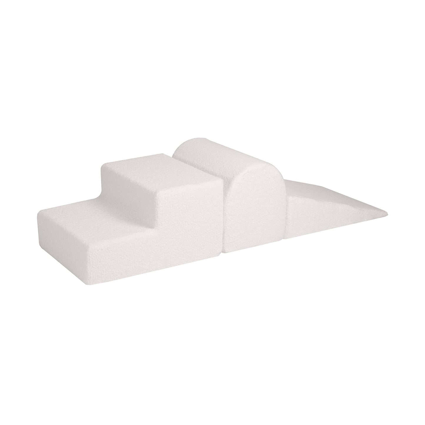 Parcours de motricité 3 modules Bouclette blanc ou rose