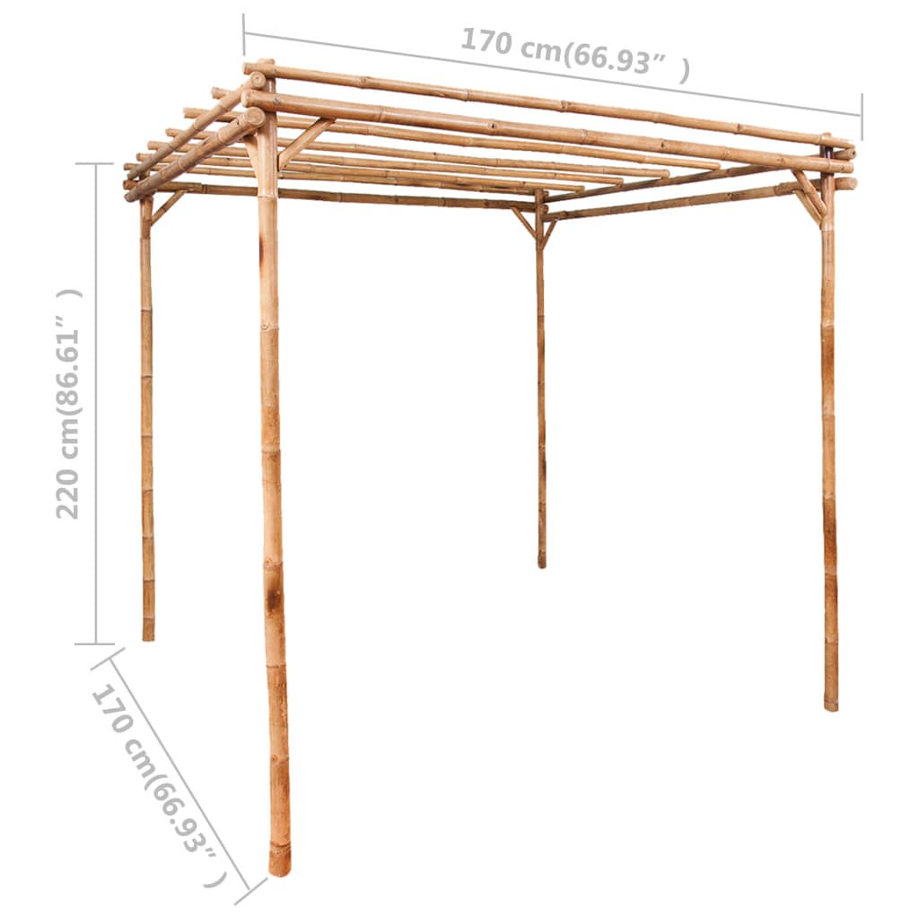 Bali Bamboo Pergola
