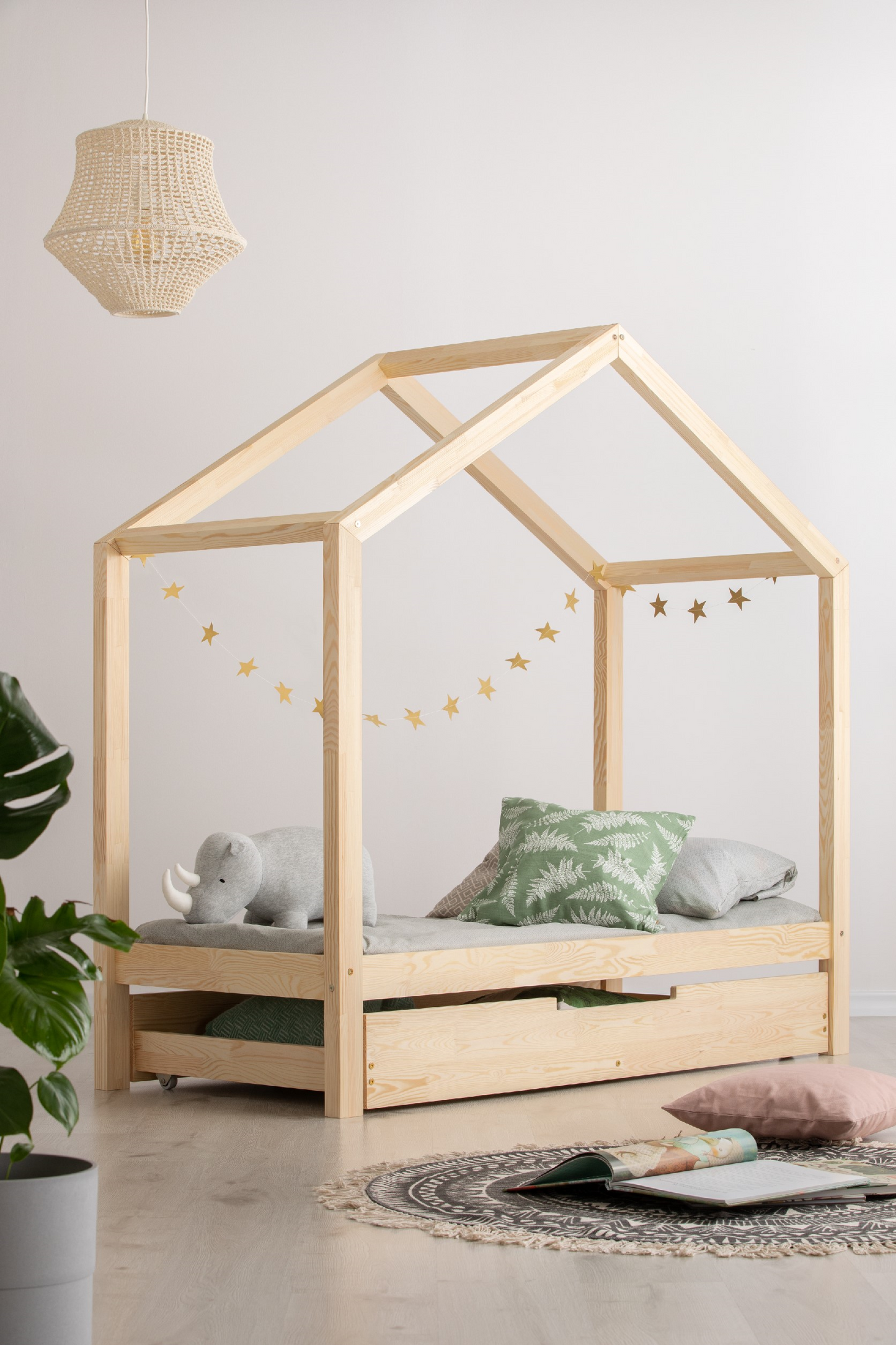 Mila RM Hochbett mit Schublade
