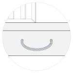 Alva children's bed with drawer