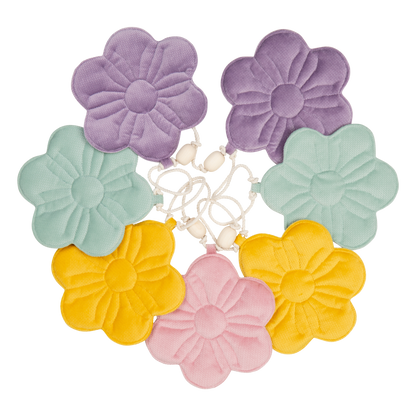 Fiori di velluto di ghirlanda decorativa "Bouquet arcobaleno"