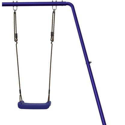 Playhouse Structure de jeu Maisonnette d'escalade XXL avec balançoire et toboggan