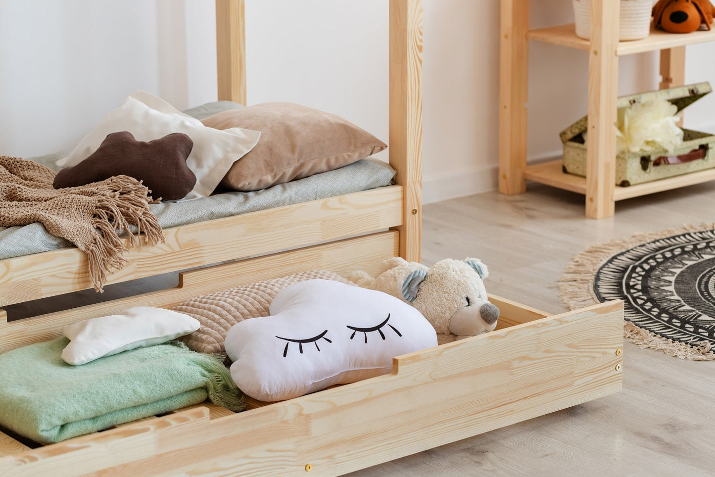 Kabinenbett mit Luna B -Schublade