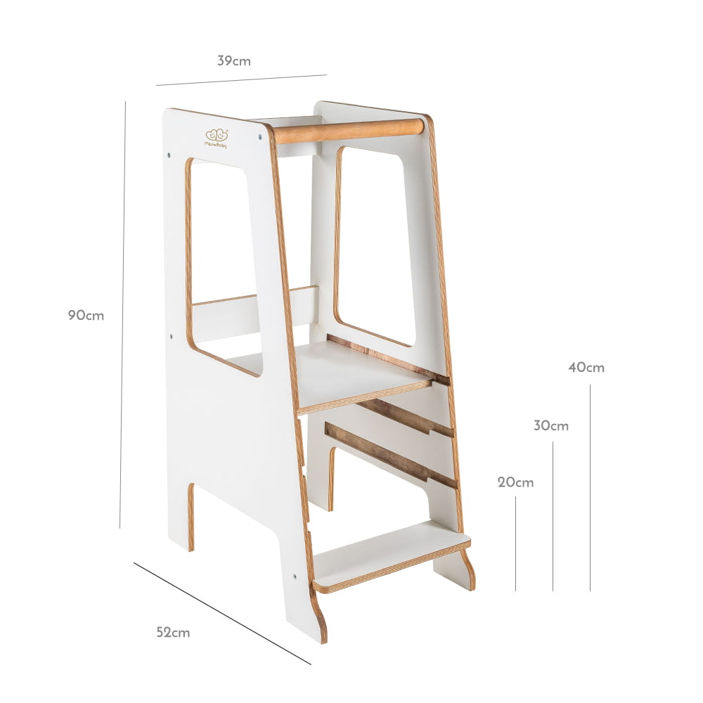 Cucina aiuta la torre di osservazione in legno per lo sgabello scandi per bambini