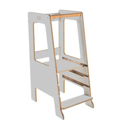 Cucina aiuta la torre di osservazione in legno per lo sgabello scandi per bambini