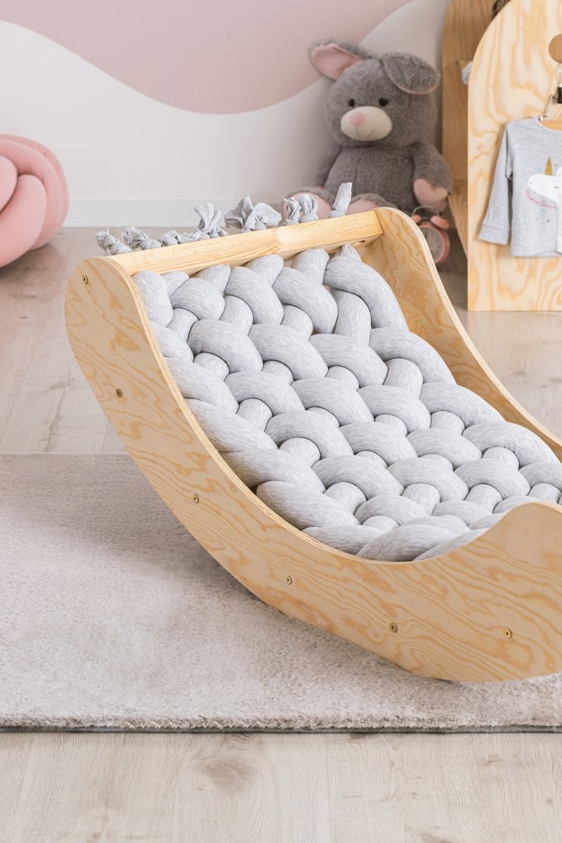 CUNA children's deckchair floor cradle different colors