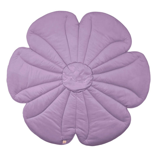 Tapis moelleux velours pour enfant flower "Violet"