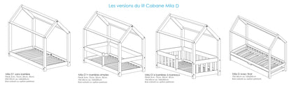 House Bed MILA D1